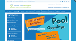 Desktop Screenshot of discountpoolsonline.com